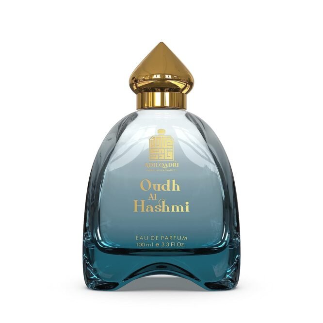 Adilqadri Oudh AL Hashmi Perfume Spray, Sweet Arabic Oudh Fragrance, 100ml Unisex Long Lasting Arabian Oudh Scent, Eau De Parfum