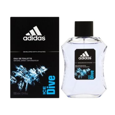 Adidas Ice Dive Edt Spray For Men, 100.55ml (Citrus, Amber Wood)