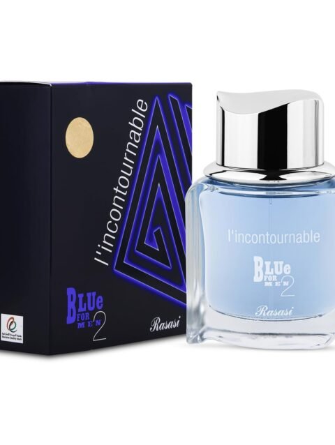 Rasasi Eau De Parfum for men | Long Lasting Perfume | Luxury Perfume | Premium Perfume For Men (Blue For Men 2)