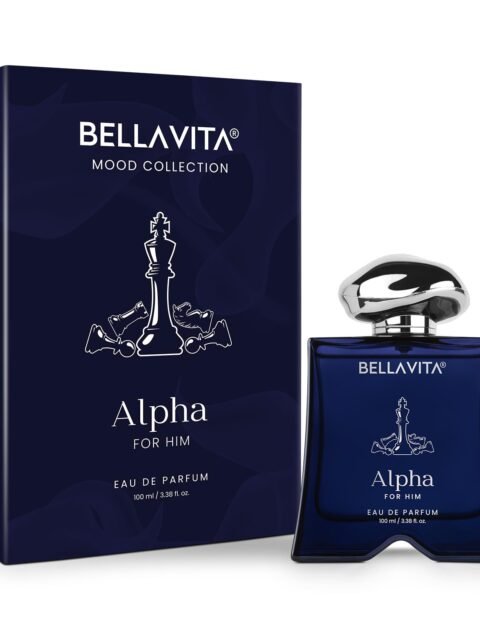 BELLAVITA Mood Collection ALPHA Perfume for Him | Long-Lasting Luxury Perfume | Bold & Sophisticated Perfume For Men, 100ml