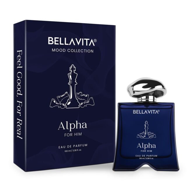 BELLAVITA Mood Collection ALPHA Perfume for Him | Long-Lasting Luxury Perfume | Bold & Sophisticated Perfume For Men, 100ml