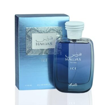 Rasasi Hawas Ice Eau De Parfum 100ml For Men | Long Lasting Perfume | Luxury Scent | Alluring Fragrance