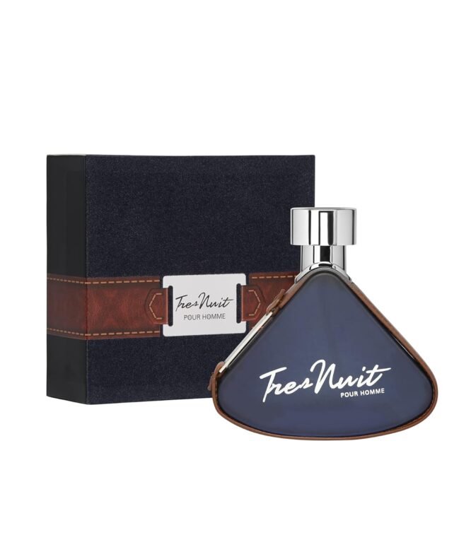 Armaf Tres Nuit Pour Homme | Aromatic Spicy Long-Lasting Fragrance for Men | Perfume for Men | Refined, Elegant Scent | A Signature Scent Unleash Confidence & Charm | The Essence of True Sophistication