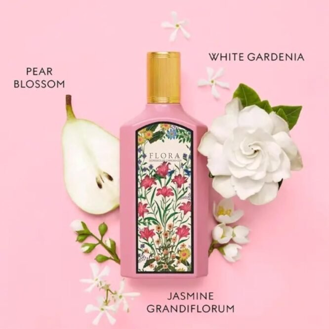 Buy Gucccii Flora Gorgeous Gardenia New Gold cap Perfume For Women Fresh Fragrance - 100ml Online at Low Prices in India - Amazon.in - Image 3