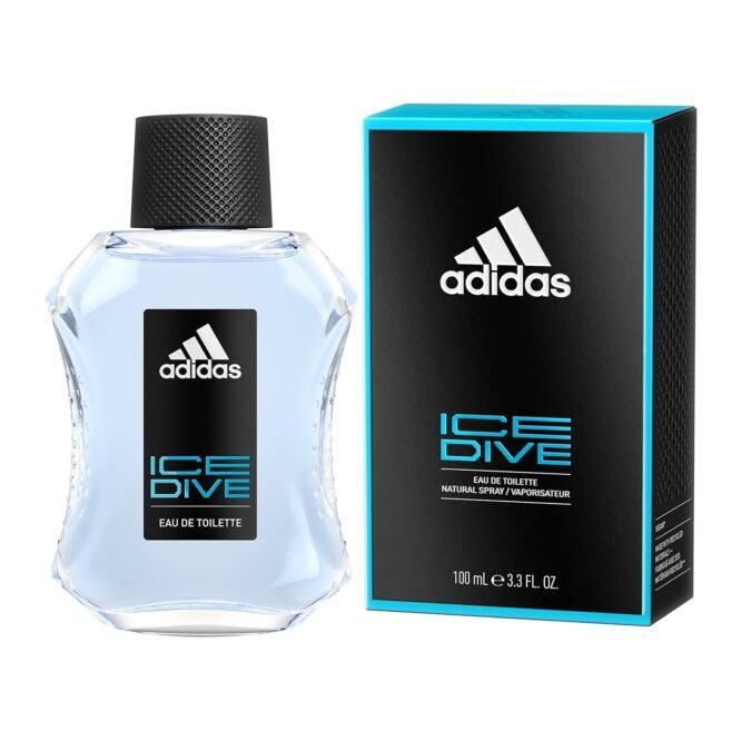 Adidas Ice Dive Eau de Toilette For Men - Aromatic Citrus EDT - 100 ml