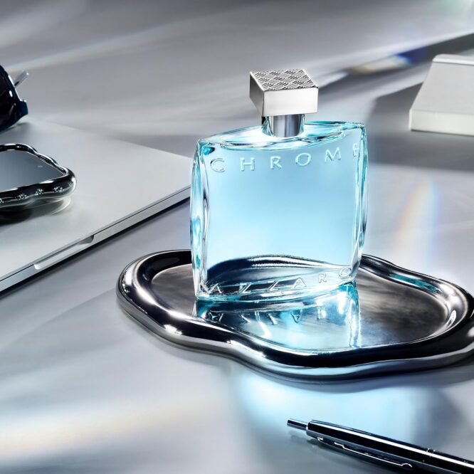 Azzaro Chrome Eau de Toilette 100 ml - Fresh Aquatic Mens Cologne - Citrus, Woody, Musky Fragrance -Fresh Notes of Bergamot - Everyday Wear - Classic Summer Beach Scent - Luxury Perfumes for Men  Amazon.in BeautyRufus AI - Image 8